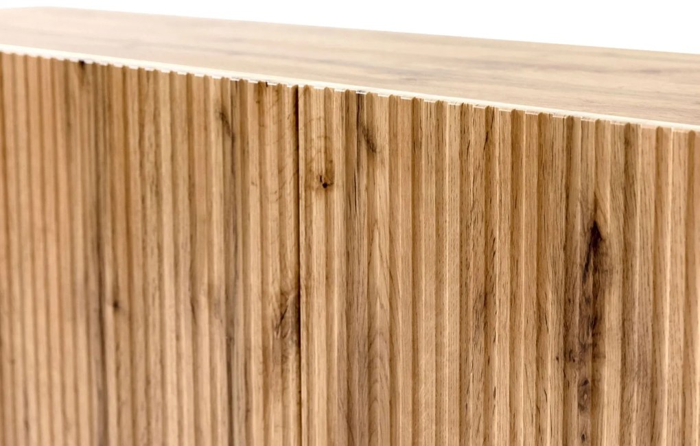 HAER 2 stílusos TV asztal - wotan tölgy / fekete