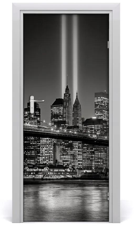 Ajtóposzter öntapadós Manhattan New York City 95x205 cm