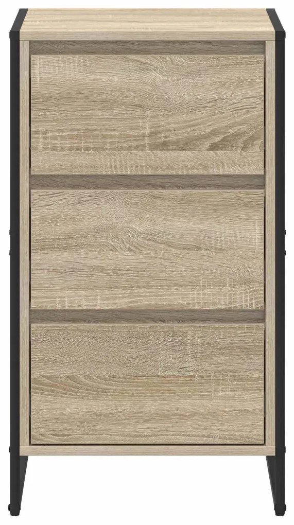 Széf fiókkal Sonoma 42 x 36 x 75.5 cm Faanyag