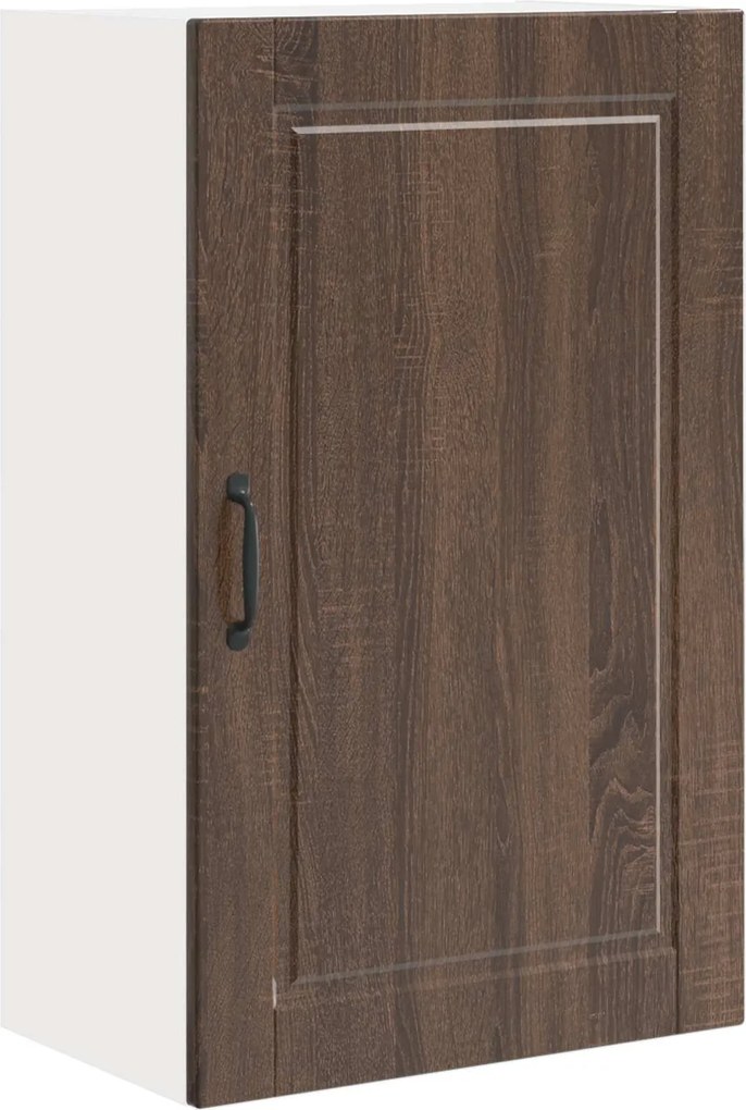 vidaXL Konyhaszekrény polcokkal Barna Tölgy 50 x 31 x 80 cm Faanyag
