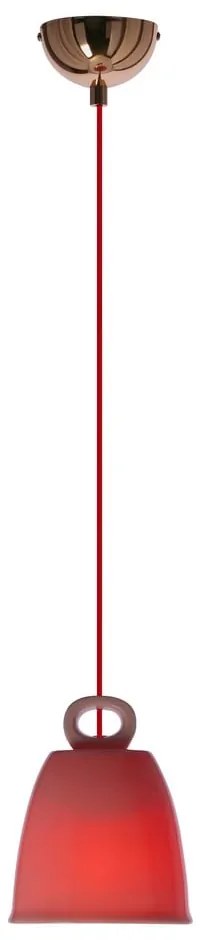 Rózsaszín gyerek függőlámpa kerámia búrával Sewilla – Candellux Lighting