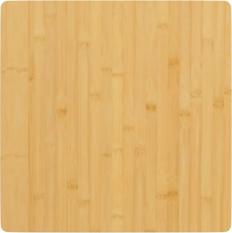 vidaXL bambusz asztallap 40 x 40 x 2,5 cm