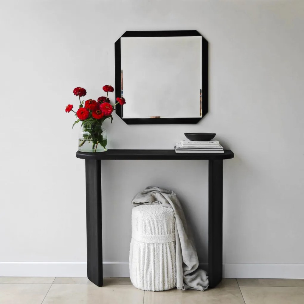 Carre tükör, fekete, 70 cm