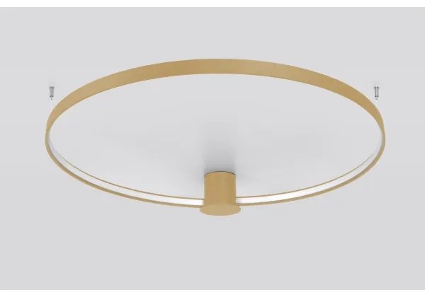 Thoro TH.223 - RIO mennyezeti LED lámpatest, 30W, 230V, CRI 98, 4000K, Ø 55 cm, arany