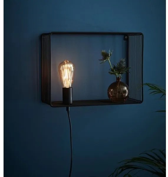 Markslöjd 107814 - Fali lámpa SHELF 1xE27/60W/230V