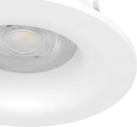 Eglo 902272-3 darabos LED szett SALABATE fürdőszobai beépíthető lámpa, LED/4,9W/230V, Ø8,8 cm, IP65, fehér