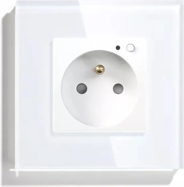 Elektromos Aljzat Zigbee Üveg Érintkező Tuya