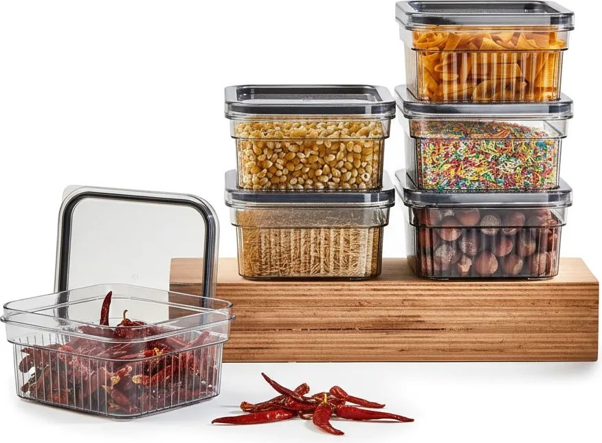 Ételtároló doboz készlet 6 db