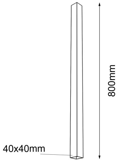 Shilo 1704 - Mennyezeti lámpa DOHA 1xGU10/15W/230V fekete