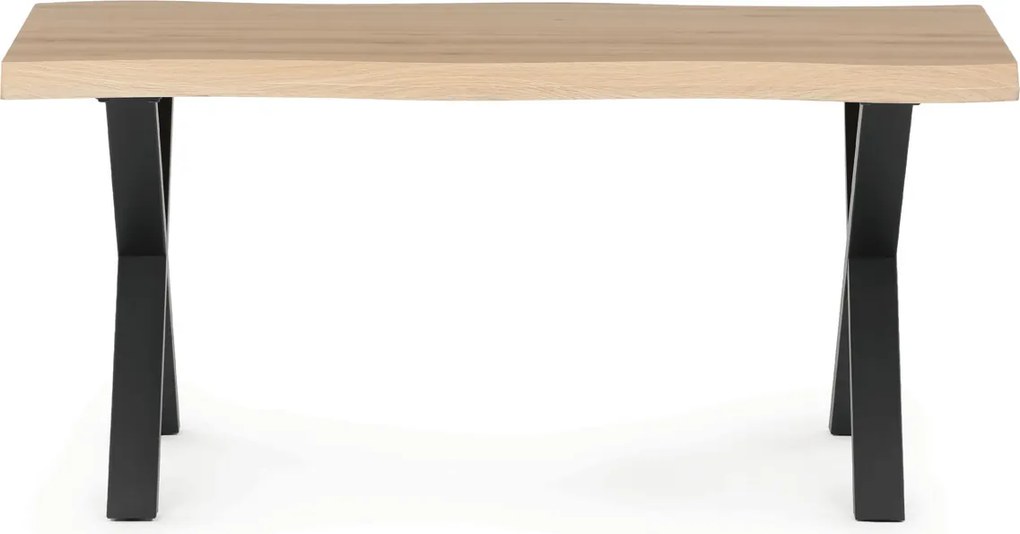 CT-F4312 OAK natúr MDF dohányzóasztal 60 × 120 cm