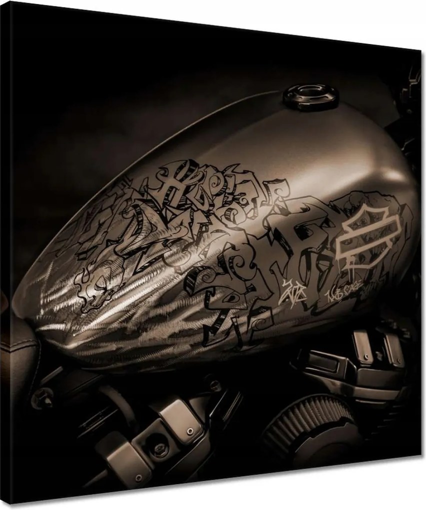 Vászonkép 40x40 Harley Davidson Motorkerékpár