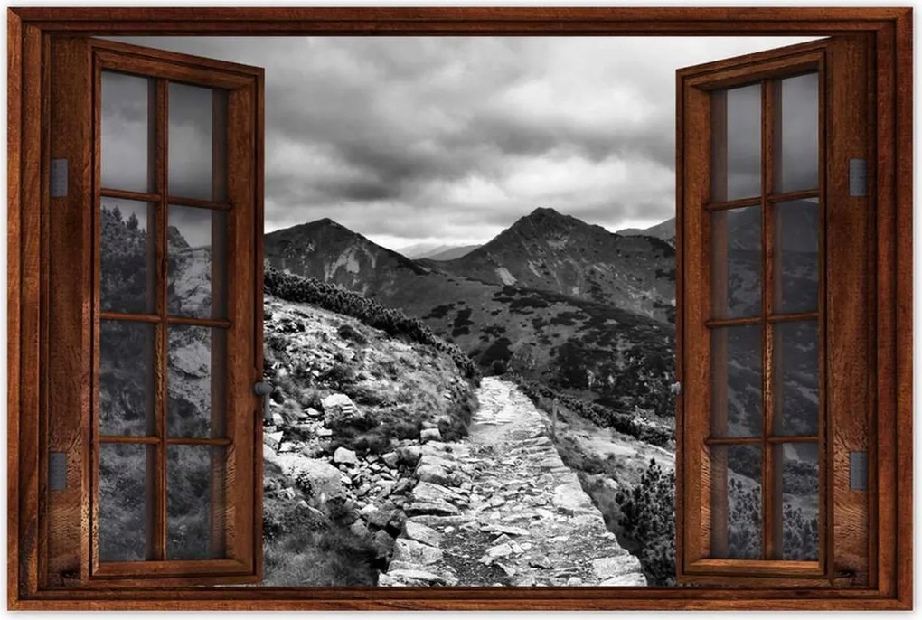 Poszterek 90x60 Tátra Lengyel hegyek Kilátás