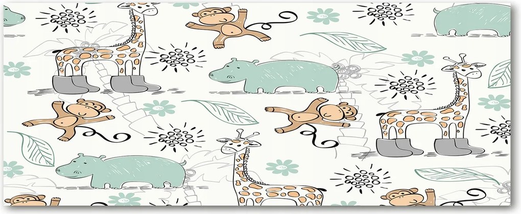 Foto Lacobel Üvegpanel Konyha Állatok XXL