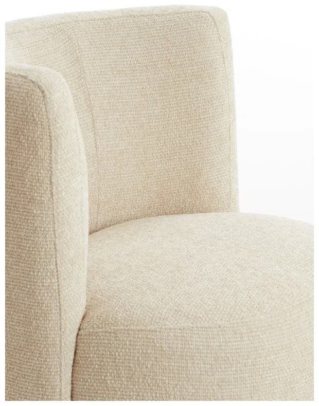 Krémszínű fotel Kamova – Light &amp; Living