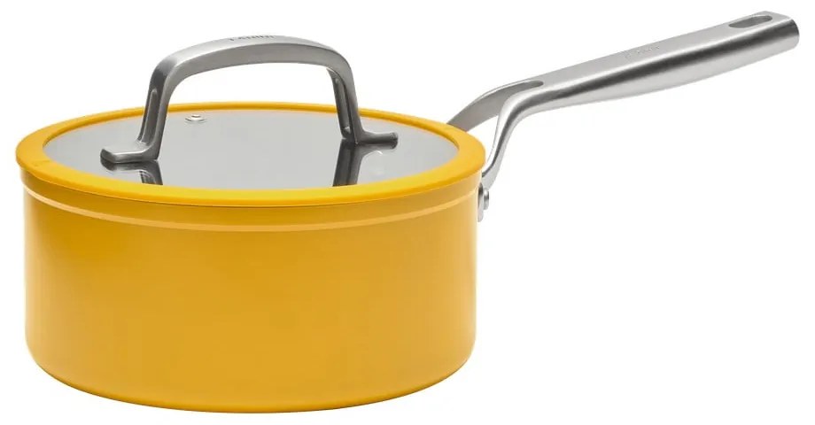 Indukciós tűzhelyhez alkalmas edény fedővel-kerámia felülettel 2,4 l Meda 3.0 – FABINI