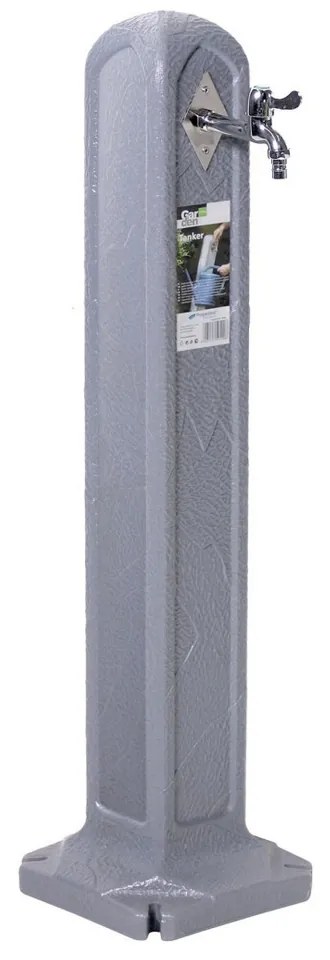 Víztartály, 90 cm, szürke
