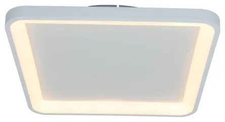 Brilagi - Dimmelhető LED mennyezeti lámpatest FALCON SLIM LED/50W/230V 50x50 cm fehér +távirányító