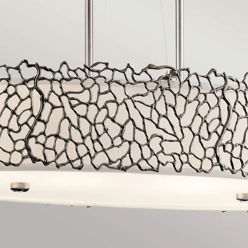 ELSTEAD KLSILVERCORALISLE SILVER Modern Függesztett Lámpa Ezüst E27 IP20