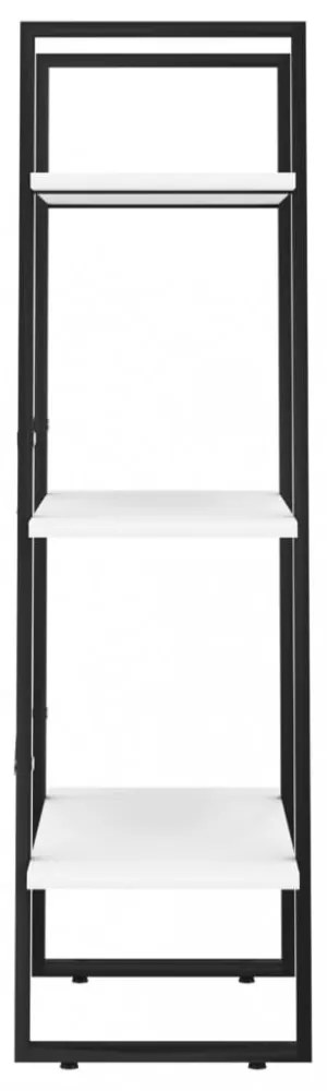 fehér forgácslap tárolópolc 60 x 30 x 105 cm