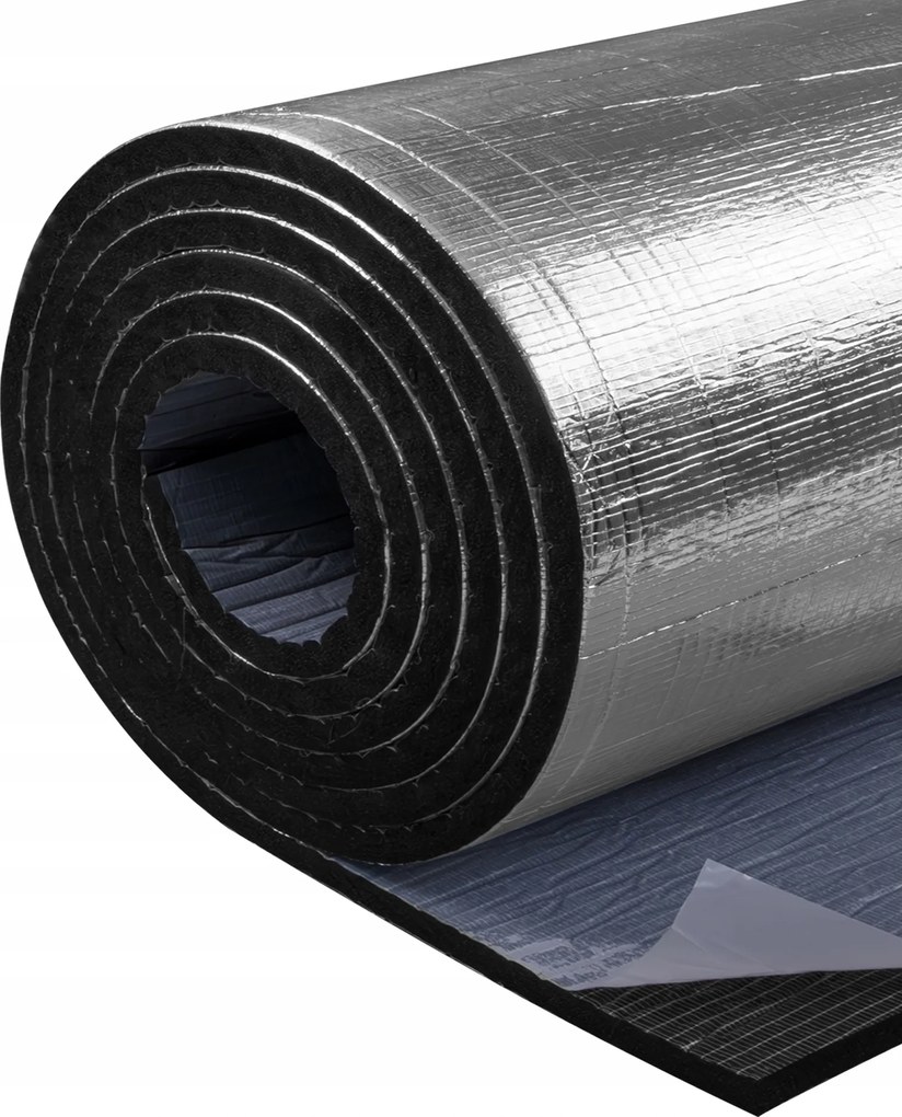 Hőszigetelő Habszivacs Szőnyeg 19mm Alu ragasztóval 1,9cm szigetelés víztartály