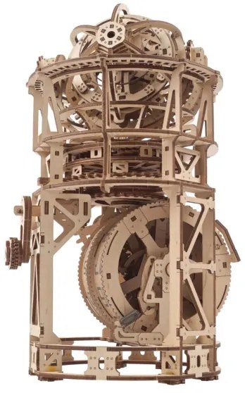 Ugears - 3D fa mechanikus puzzle Óraszerkezet tourbillonnal