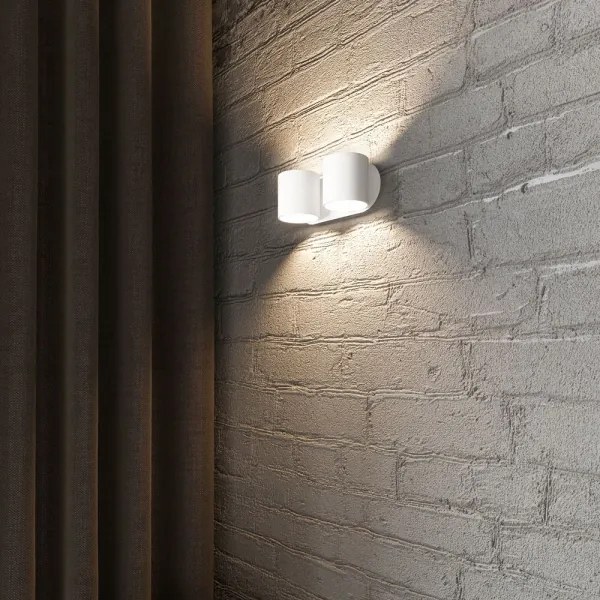 Sollux SL.0659 - ORBIS fali spotlámpa 2xG9/40W/230V fehér