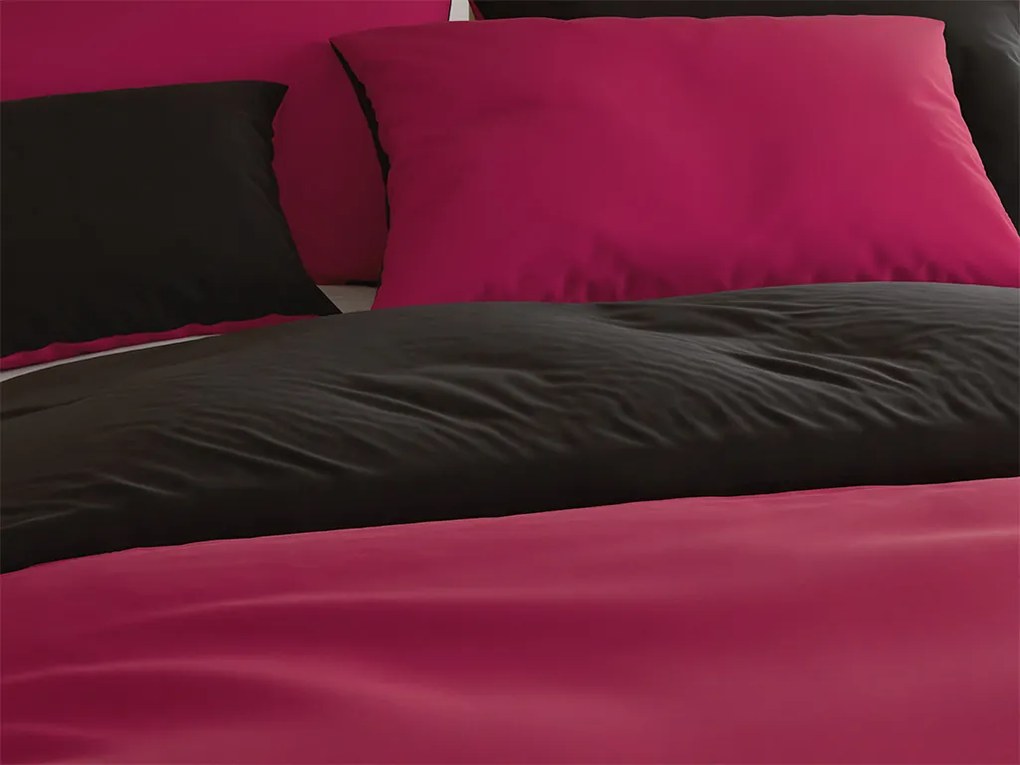 MONOCHROMATIC bordó pamut ágyneműhuzat Ágyneműhuzat mérete: 70 x 90 cm | 140 x 200 cm