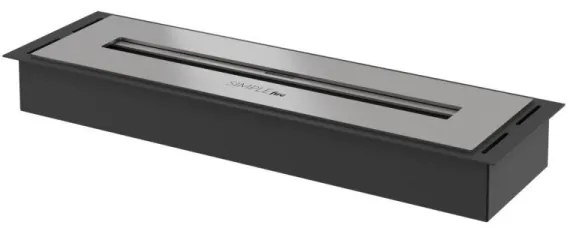 InFire - Beépített BIO kandalló 5,5x50 cm 3kW fekete