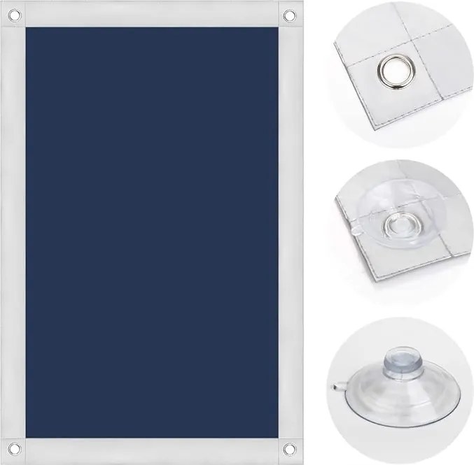 OBdeco thermo roló tetőtéri ablakokhoz tapadókorongokkal 116x120 cm