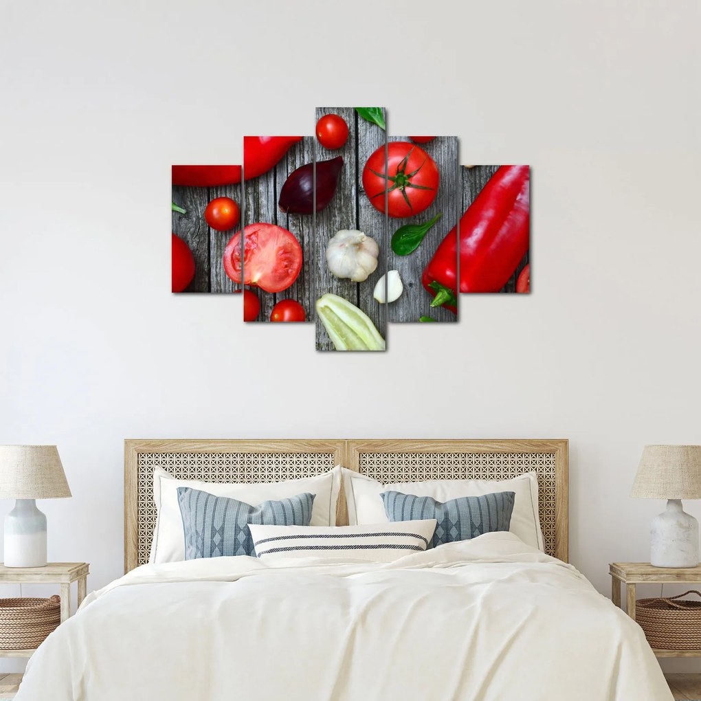 Zöldség képe (150x105 cm)