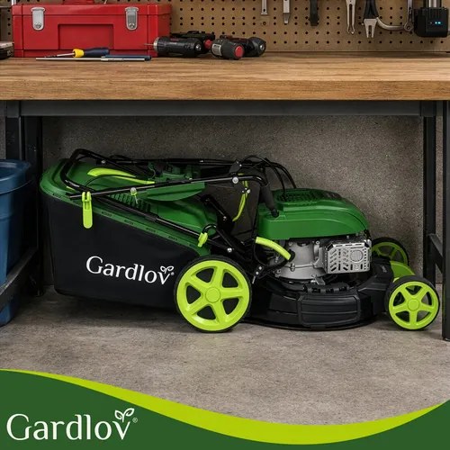 Benzinmotoros fűnyíró GARDLOV DriveXPro 196 cm³ - 51 cm kinyúlás, 60 literes kosár