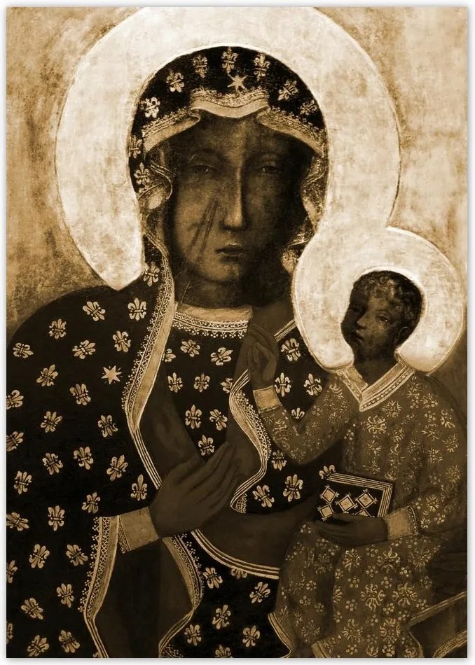 Poszterek A5 Pion Szűz Mária Czestochowska