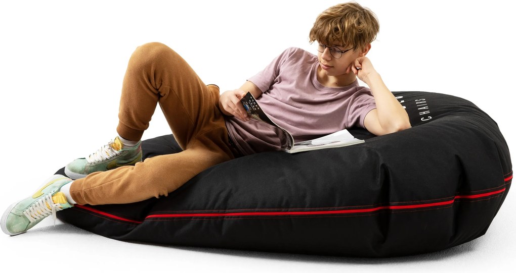 Gamer babzsák "sako" fekete
