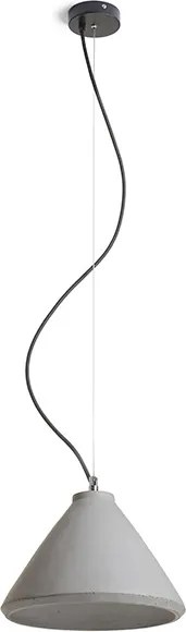 RENDL R12416 RADICAL Modern Függesztett Lámpa Beton IP20