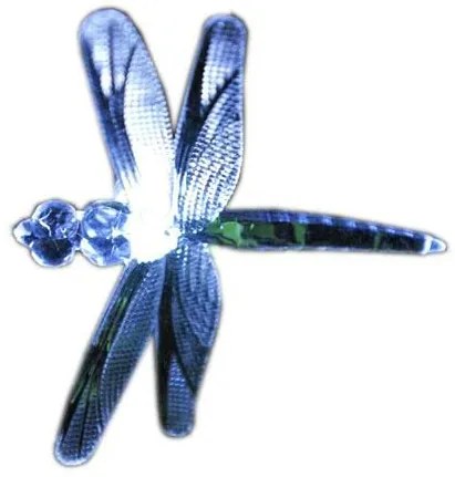 Kerti dekorációs napelemes LED lámpa - Szitakötők 24 LED dióda