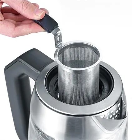 Tea-és vízforraló, 1,7 l, üveg, digitális, SEVERIN (KHKGB040)