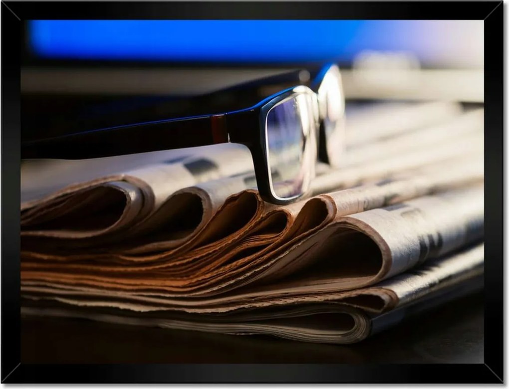 Poszterek keretben 40x30 Újságírás sajtó