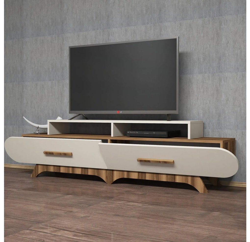 TV asztal/szekrény Florian (dió + krém). 1088858
