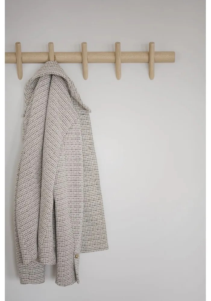 Natúr színű tölgyfa fali fogas Hillmond – Rowico