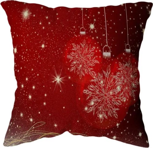NYXMAS037 karácsonyi díszpárna 43 × 43 cm