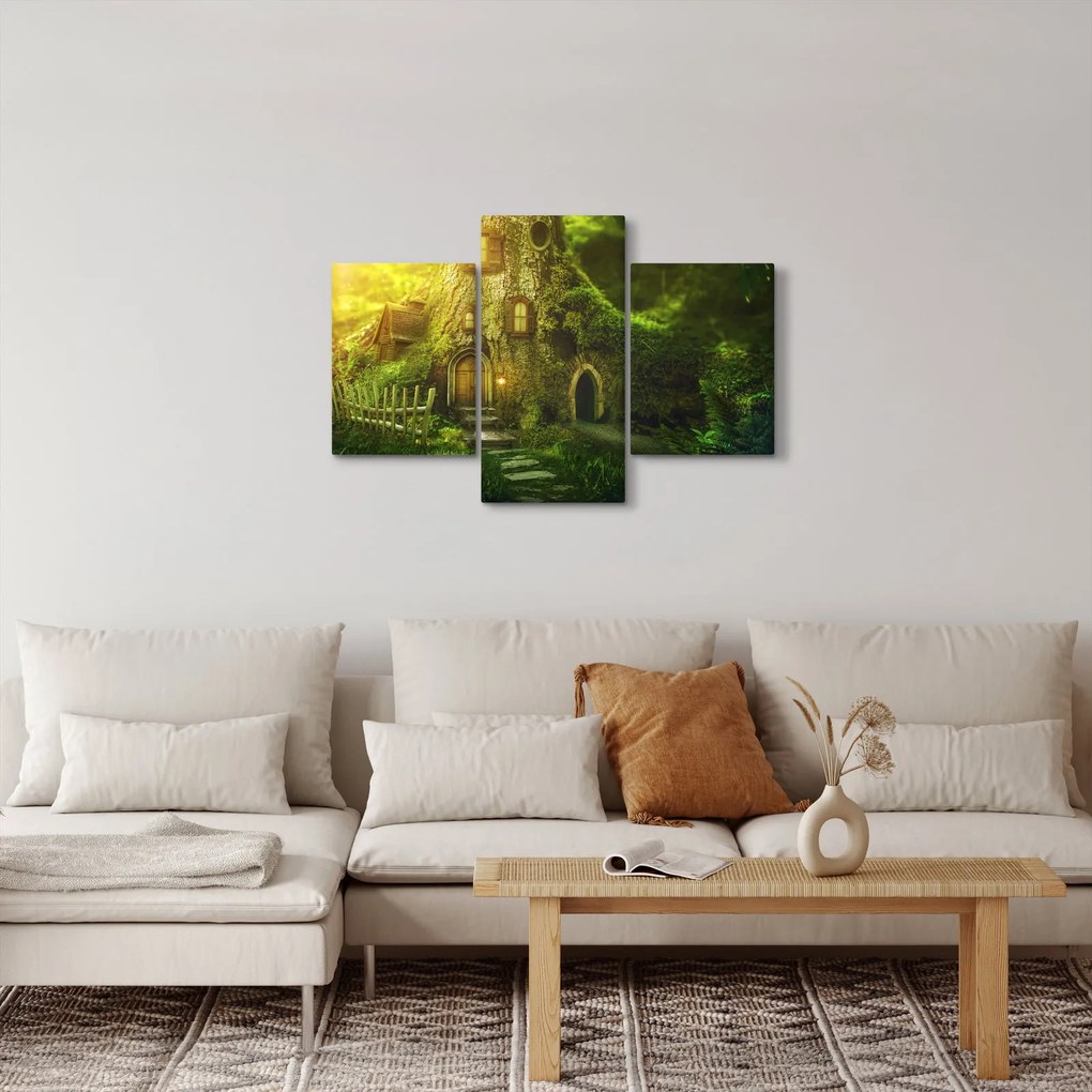 Kép - Mesebeli erdő (90x60 cm)