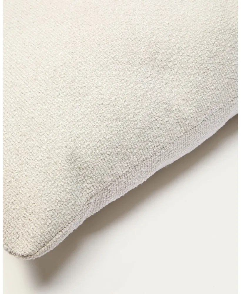 Krémszínű zsenília párna kanapéra Martina – Kave Home