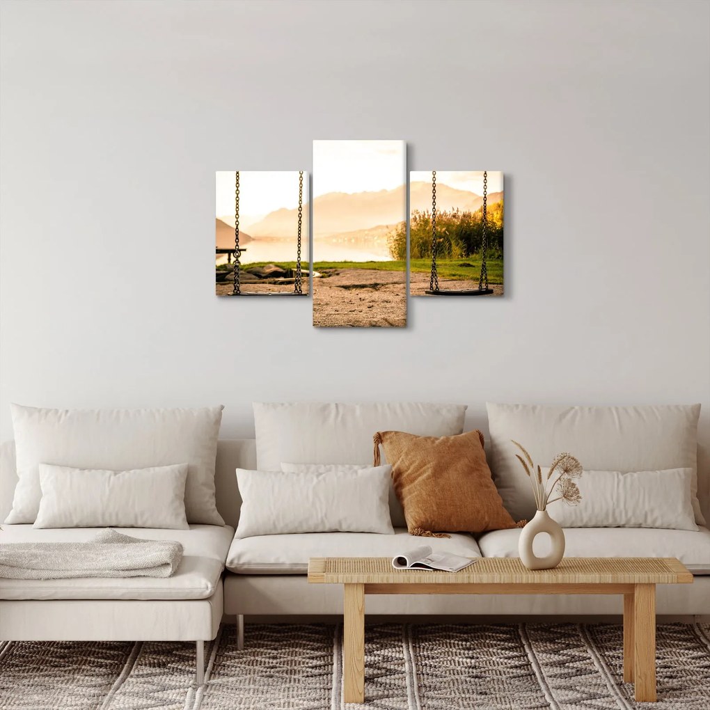 Kép egy hintákról a természetben (90x60 cm)