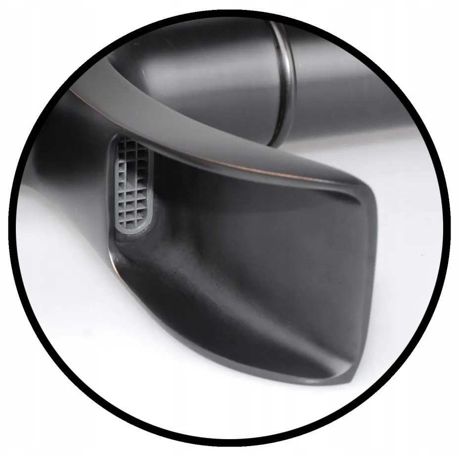 YOKA Venice rusztikus mosdó csaptelep - fekete