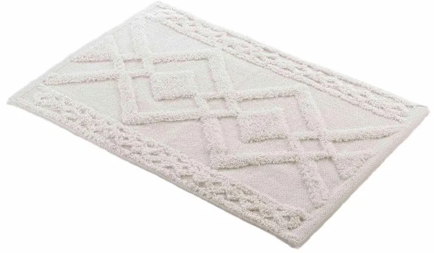 Fehér fürdőszobai kilépő 50x80 cm Gladis – douceur d'intérieur