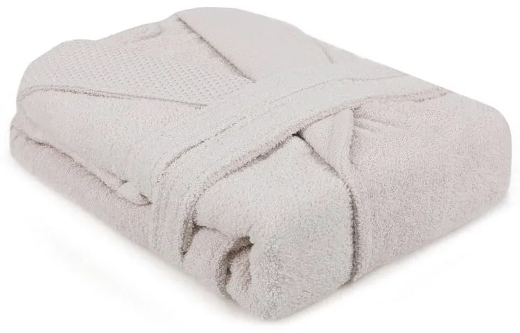 Bézs pamut fürdőköpeny M Cappa – Foutastic