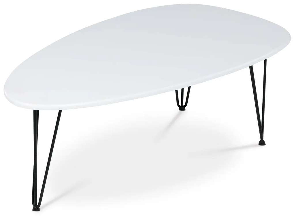 Tárolóasztal 120 x 67 cm, fehér