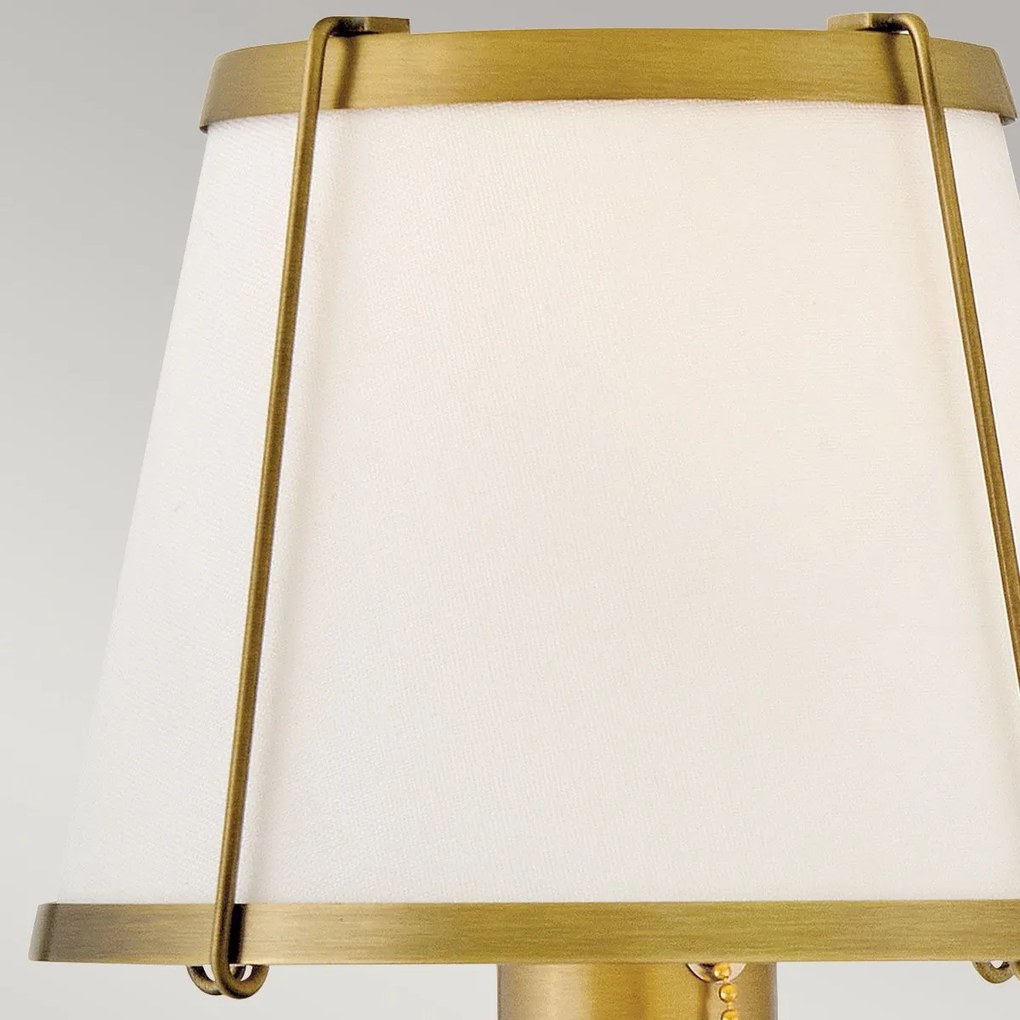 Hinkley lighting klasszikus fali lámpa clarke bézs sárgaréz elshk-clarke1-dbr-ow