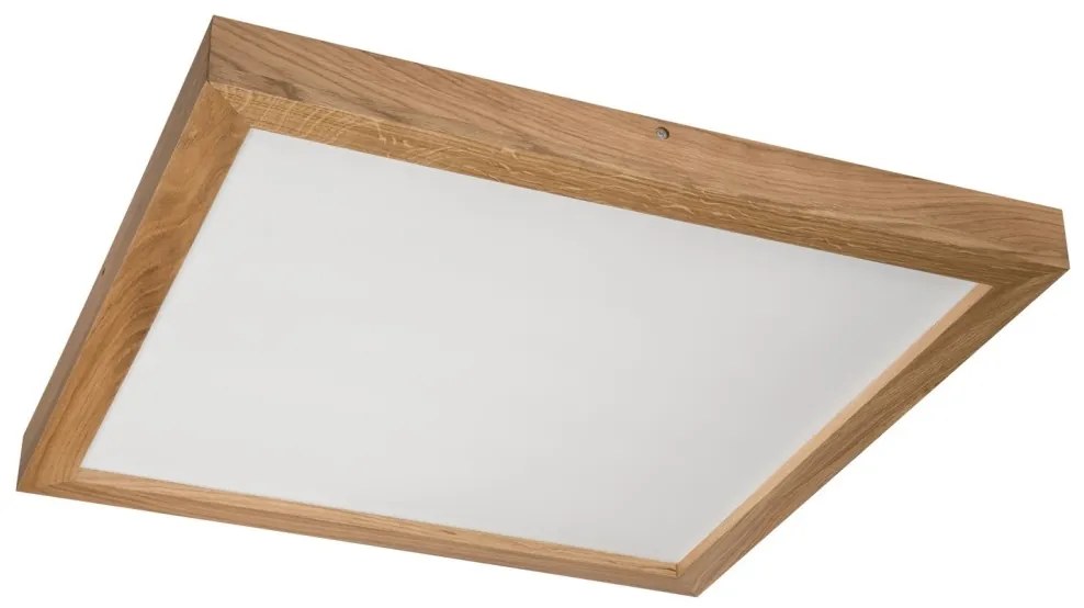 Brilagi-LED Dimmelhető lámpa WOODY FRAME LED/50W/230V tölgy 60x60 cm IP44 + távirányító