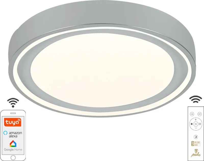 NEDES LC902SS Kerek Mennyezeti Lámpa IP20